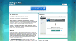 Desktop Screenshot of dllrepairtool.com