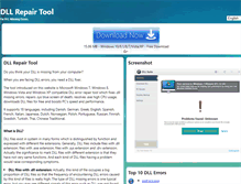 Tablet Screenshot of dllrepairtool.com
